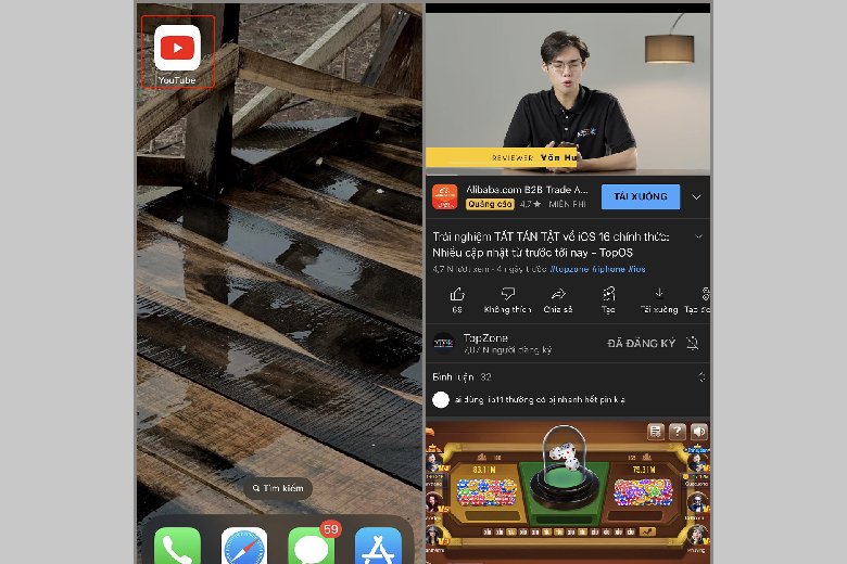 cách tải YouTube về iPad