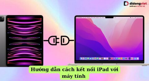 cách kết nối iPad với máy tính
