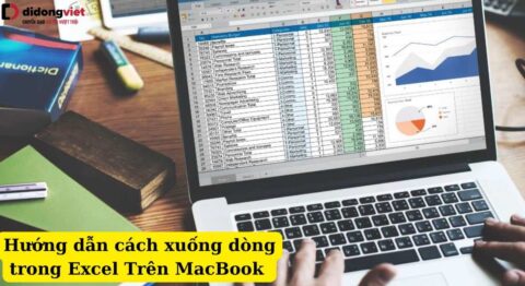 Cách xuống dòng trong Excel Trên MacBook