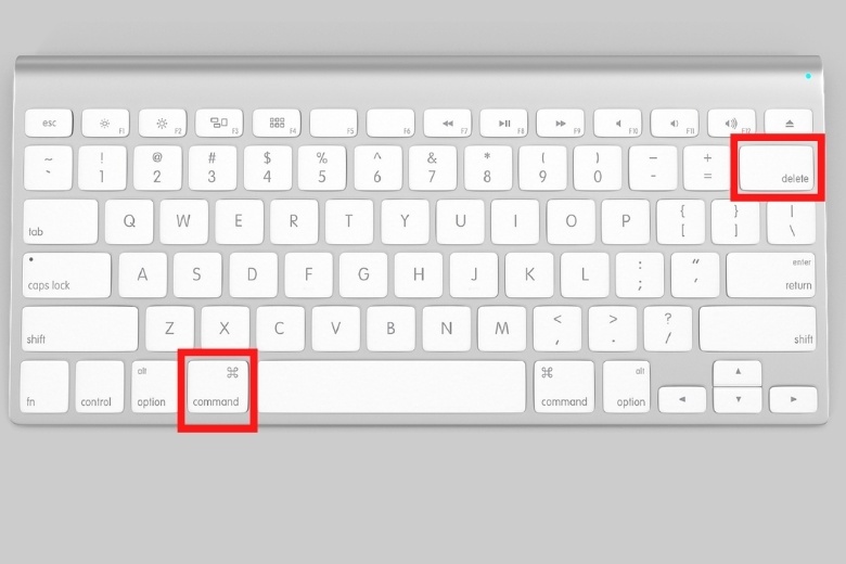 Cách xóa ảnh trên MacBook