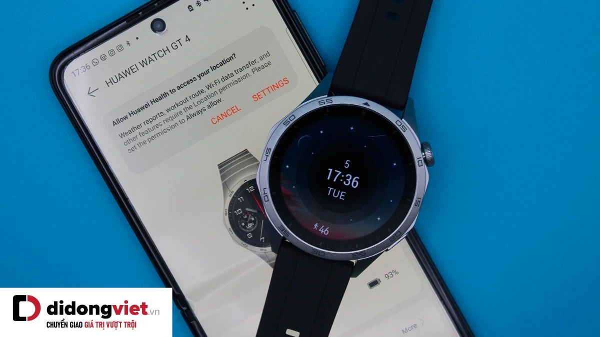 Cách thiết lập HUAWEI Watch GT4 trên thiết bị Android