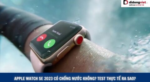 Apple Watch SE 2023 có chống nước không