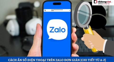 Cách ẩn số điện thoại trên Zalo