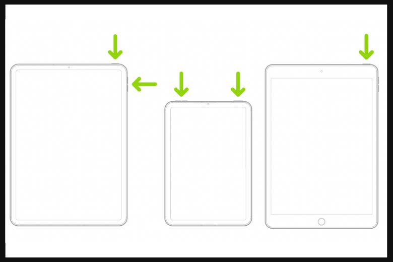 Cách tắt nguồn iPad