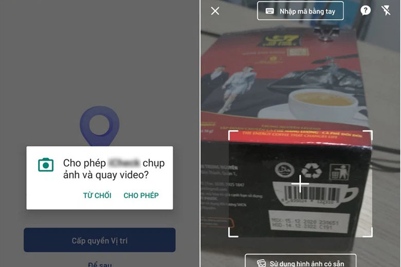 Cách check mã vạch sản phẩm trên điện thoại