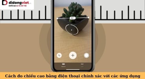 cách đo chiều cao bằng điện thoại