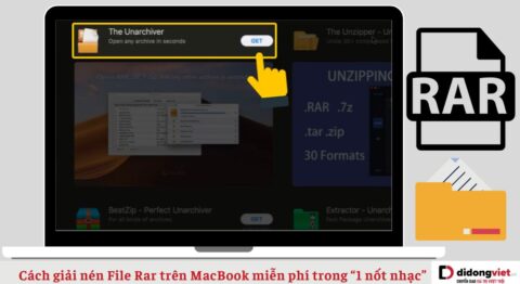 Cách giải nén File Rar trên MacBook