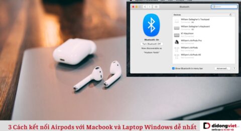 Cách kết nối AirPods với MacBook