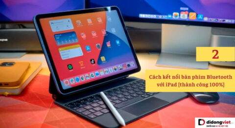 Cách kết nối bàn phím Bluetooth với iPad
