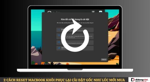 Cách reset MacBook