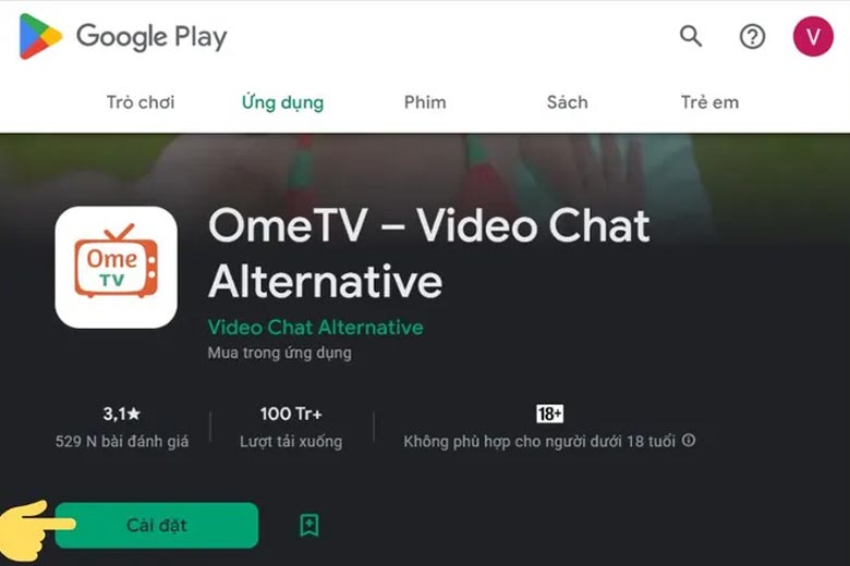 cách tải OmeTV