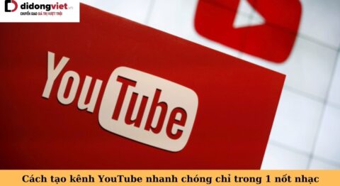 cách tạo kênh youtube