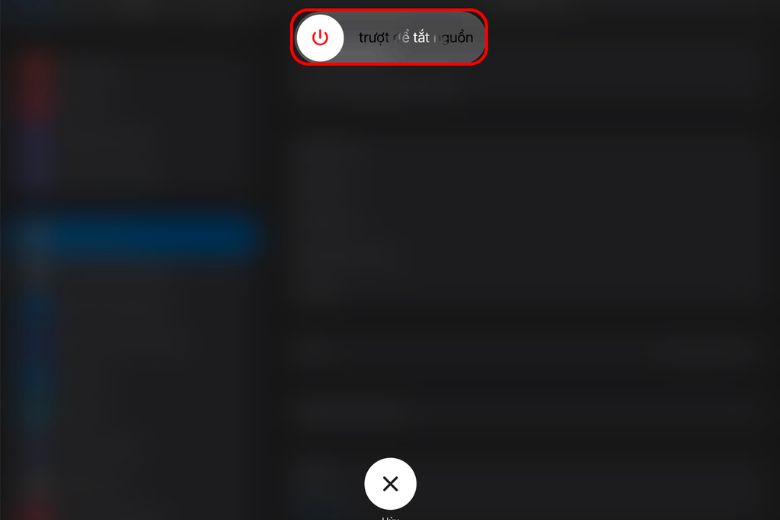 Cách tắt nguồn iPad