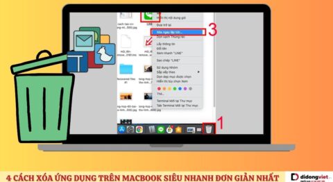 Cách xóa ứng dụng trên MacBook