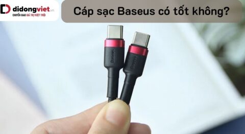 cáp sạc Baseus có tốt không
