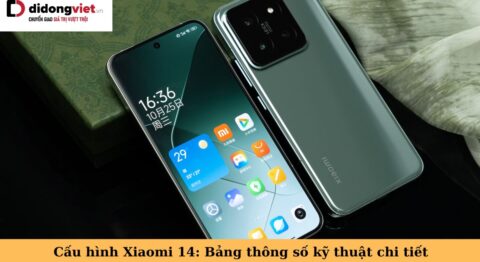 cấu hình xiaomi 14