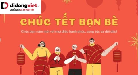 chúc tết bạn bè