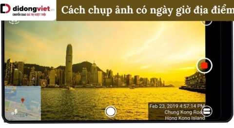 chụp hình có ngày giờ