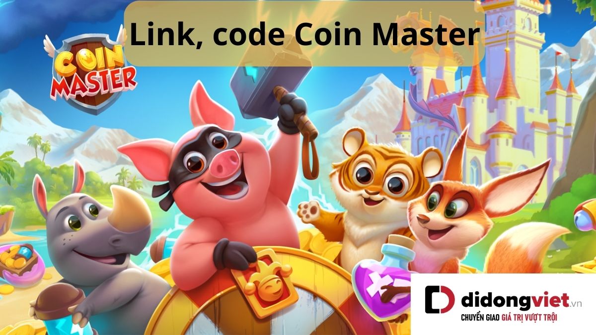 Link nhận Spin và code Coin Master 16/04/2024 free mới nhất