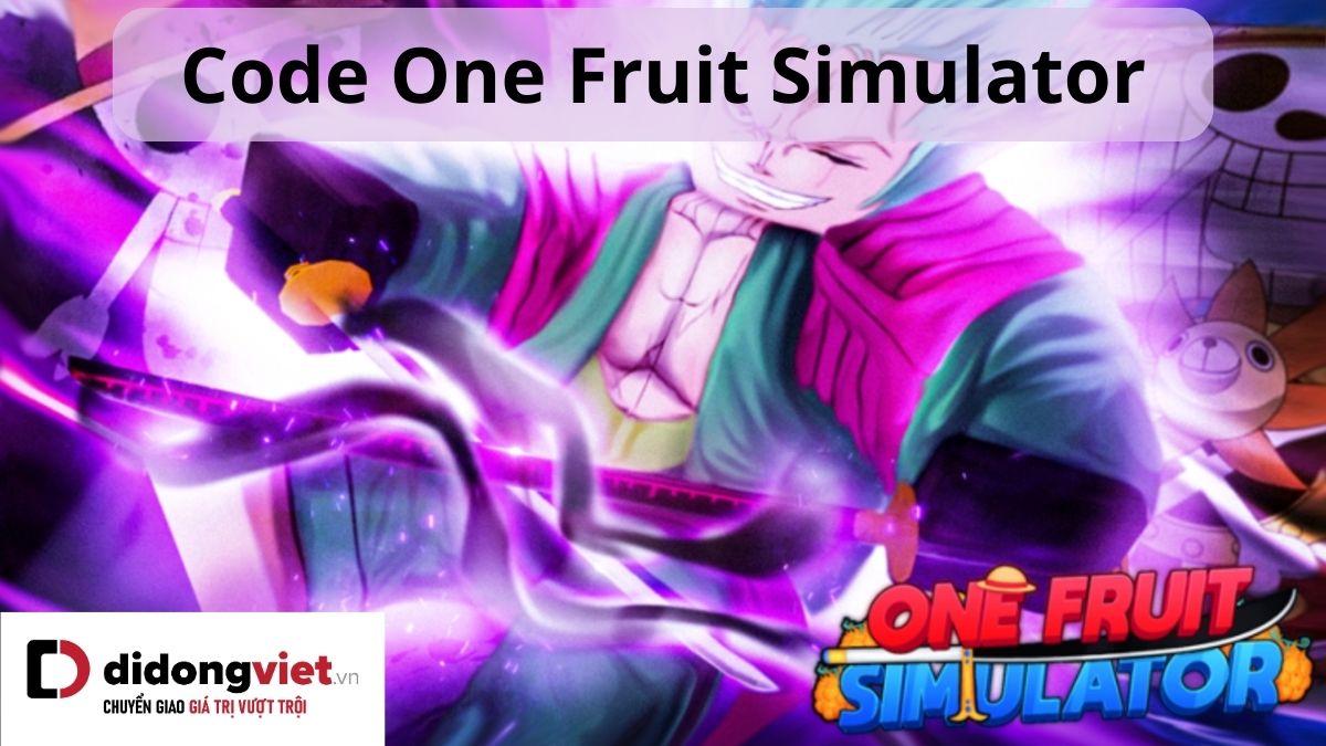 Code game One Fruit Simulator miễn phí mới nhất – Hướng dẫn nhập code chi tiết