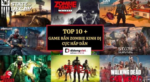 game bắn zombie