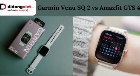 Garmin Venu SQ 2 và Amazfit GTS 4