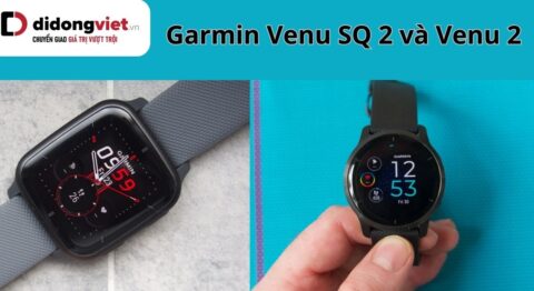 Garmin Venu SQ 2 và Venu 2