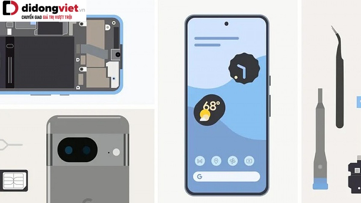 Google ra mắt ứng dụng chuẩn đoán điện thoại Google Pixel