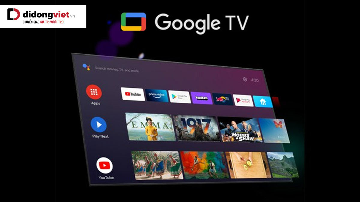 Google TV là gì? Các tính năng nổi trội bạn cần biết