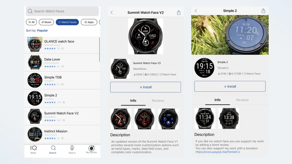 Cách thay đổi mặt đồng hồ trên smartwatch Garmin 4 image 84