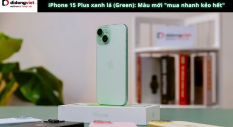 iPhone 15 Plus xanh lá