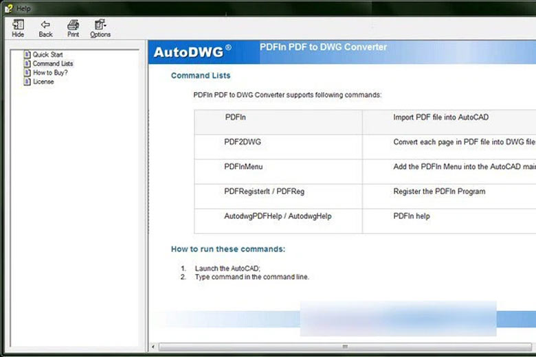 phần mềm chuyển PDF sang CAD
