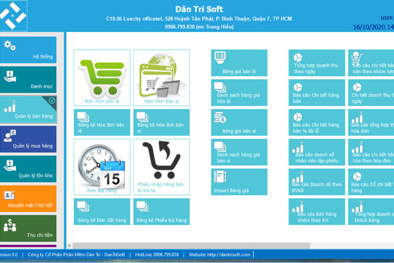 phần mềm quản lý bán hàng
