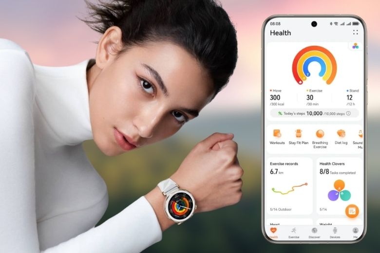 Thay đổi thời gian trên HUAWEI Watch GT 4