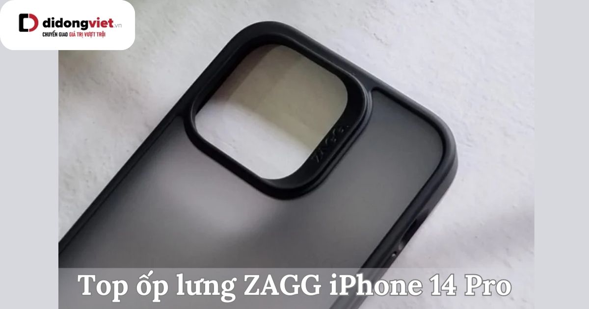Top ốp lưng ZAGG iPhone 14 Pro