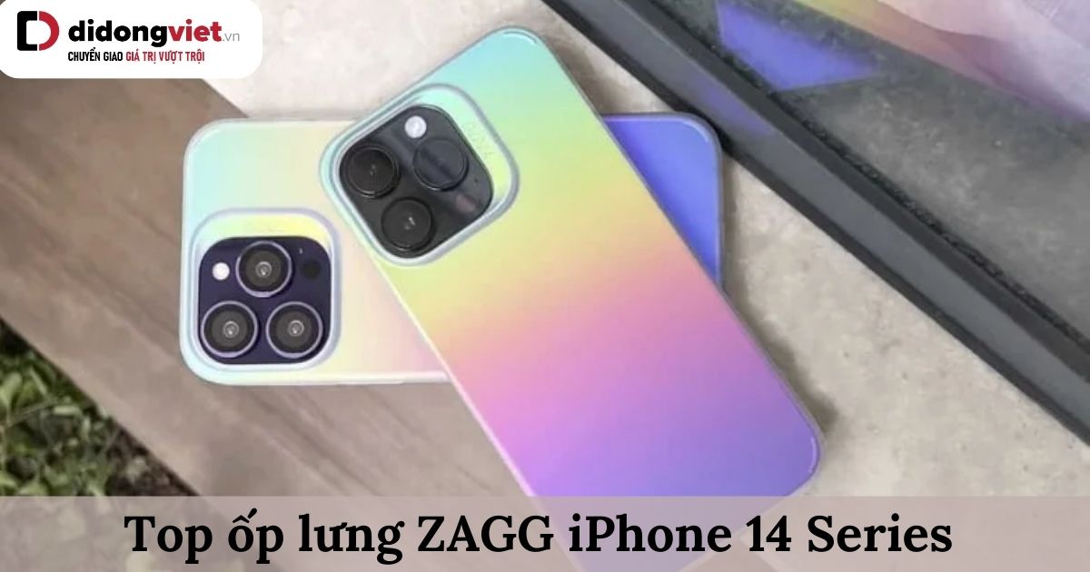 top ốp lưng ZAGG iPhone 14 Series