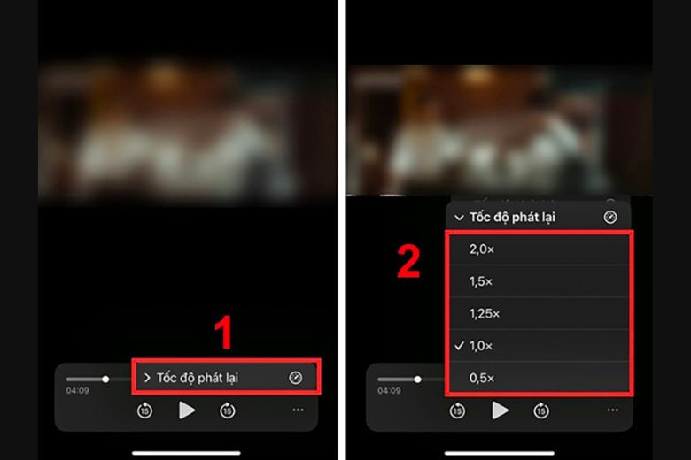 Cách tua nhanh video trên iPhone