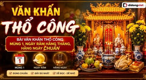 văn khấn thổ công