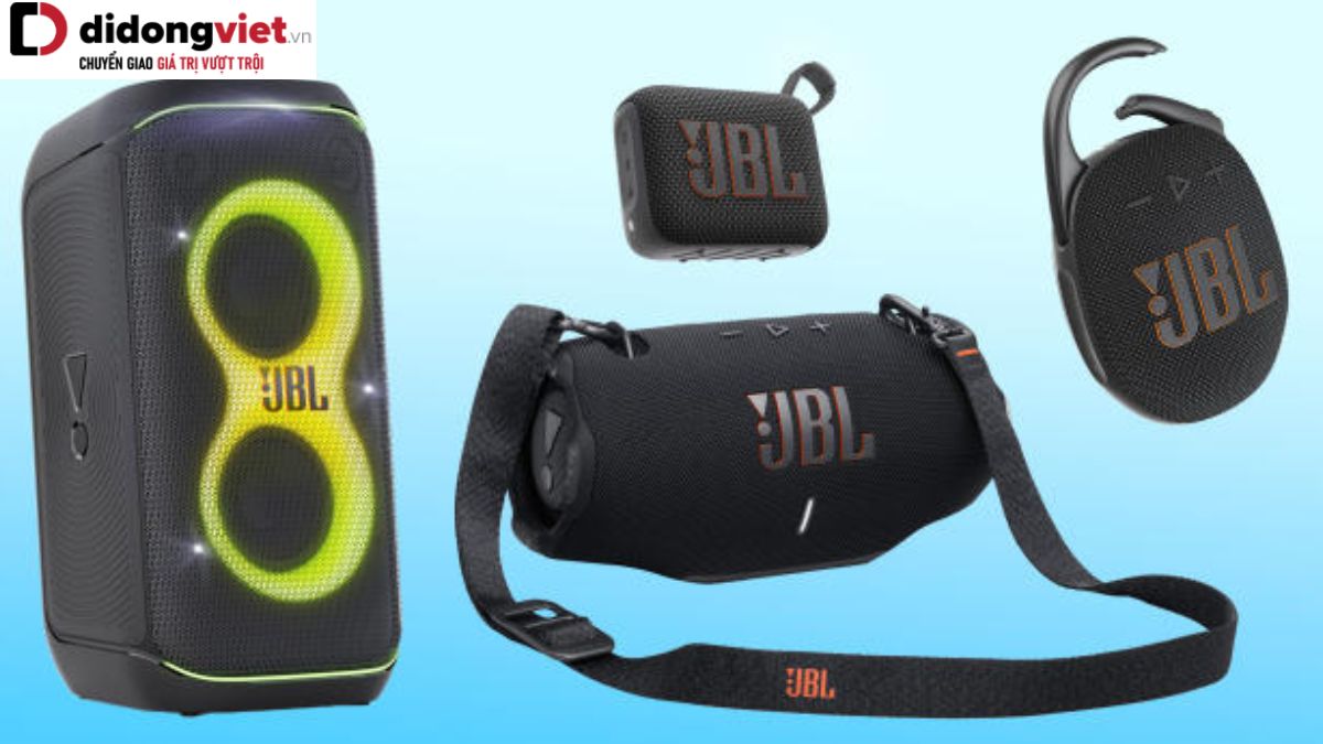 JBL giới thiệu các loa Bluetooth di động mới tại CES 2024