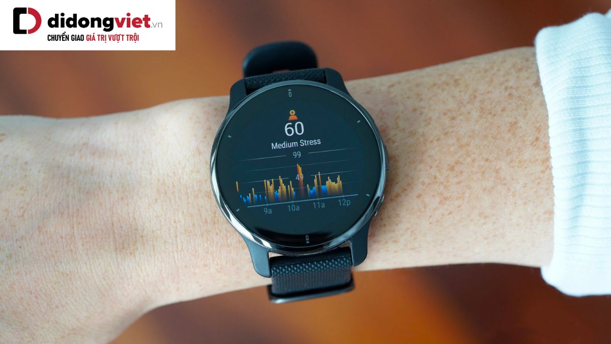 Smartwatch Garmin theo dõi chỉ số stress như thế nào?