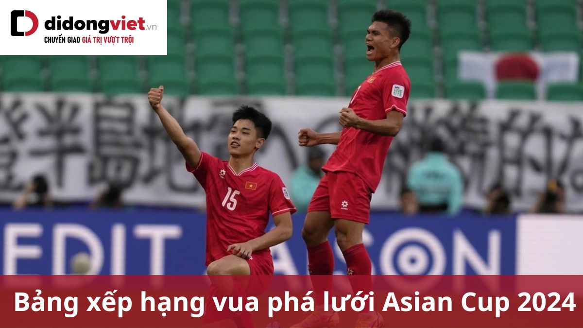 BXH Vua phá lưới Asian Cup 2024 mới nhất hôm nay