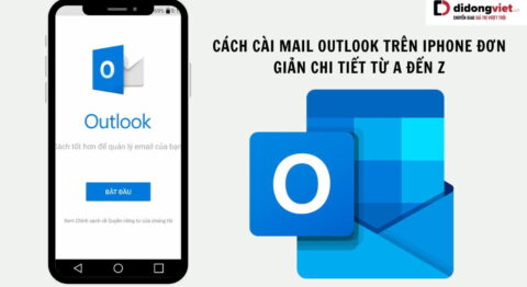 Cách cài mail Outlook trên iPhone