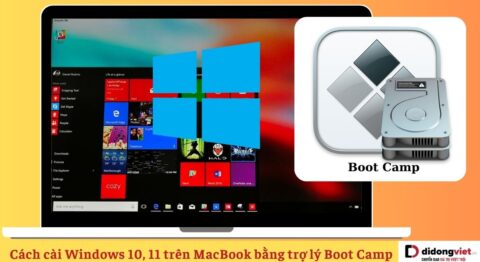 Cách cài Windows 10 11 trên MacBook