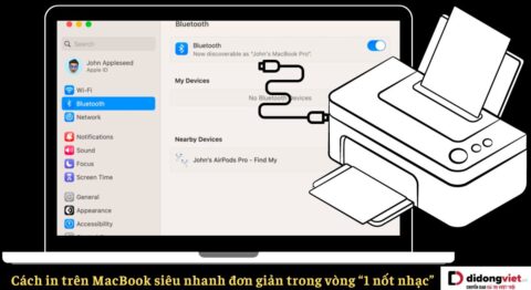 Cách in trên MacBook