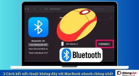 Cách kết nối chuột không dây với MacBook