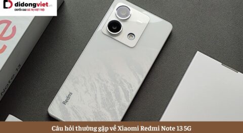 câu hỏi thường gặp về xiaomi redmi note 13 5g