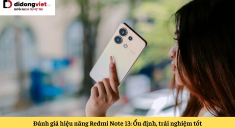 đánh giá hiệu năng redmi note 13