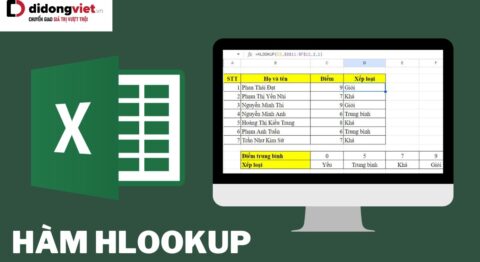 hàm hlookup