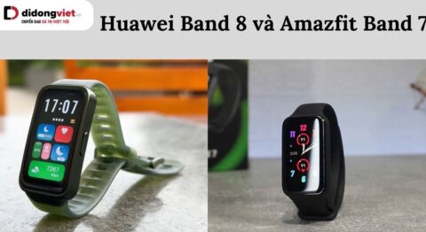 Huawei Band 8 và Amazfit Band 7