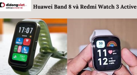 So sánh Huawei Band 8 và Redmi Watch 3 Active